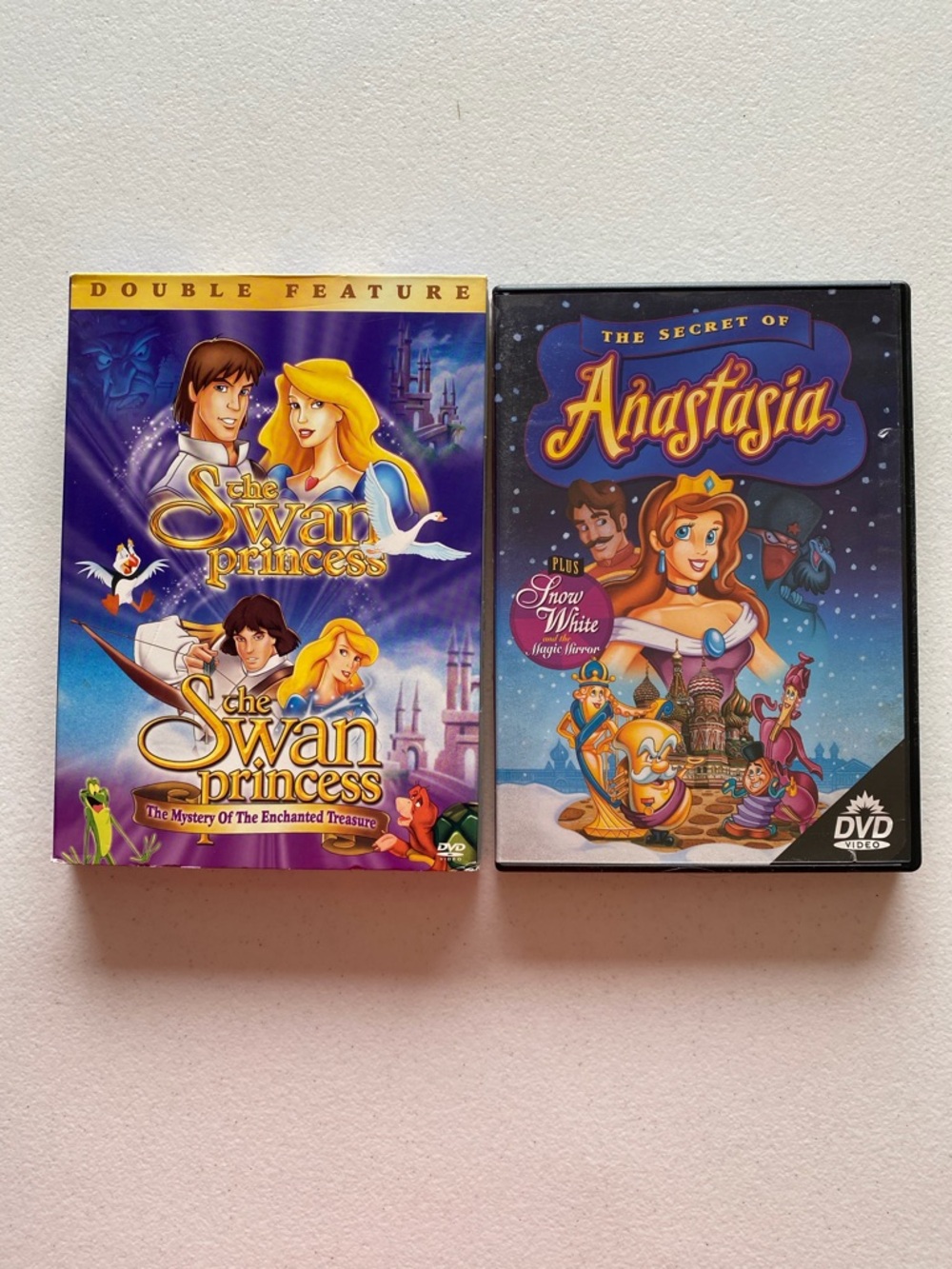 The Swan Princess & Anastasia - Double Feature DVD Set